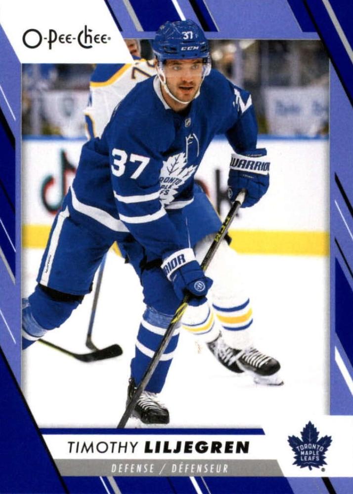 Timothy Liljegren #242 Toronto Maple Leafs | 2023-24 O-Pee-Chee Blue Border