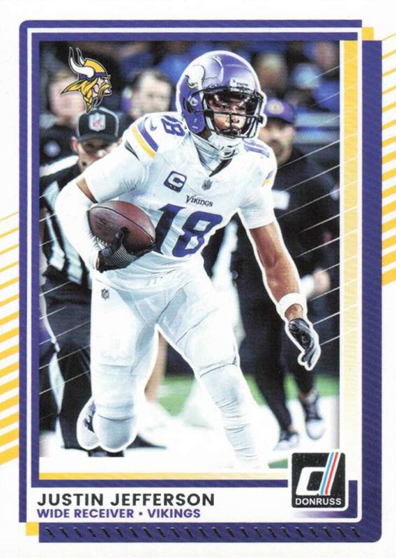 Justin Jefferson #242 Minnesota Vikings | 2025 Donruss | NFL Football