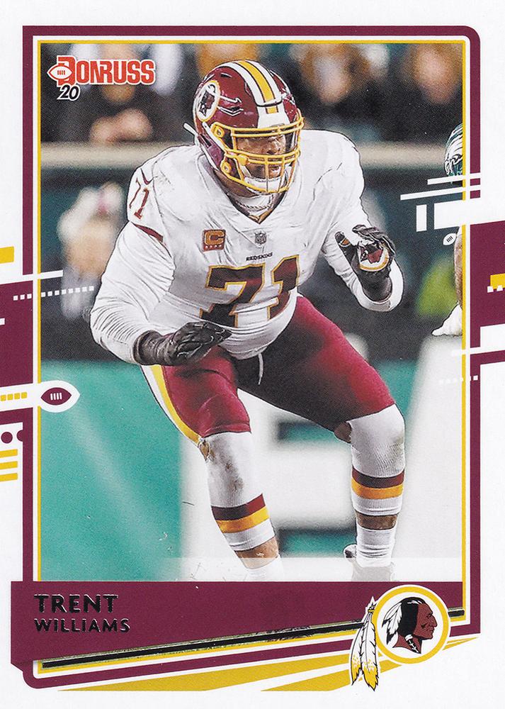 Trent Williams #243 Washington Redskins | 2020 Panini Donruss | NFL Football