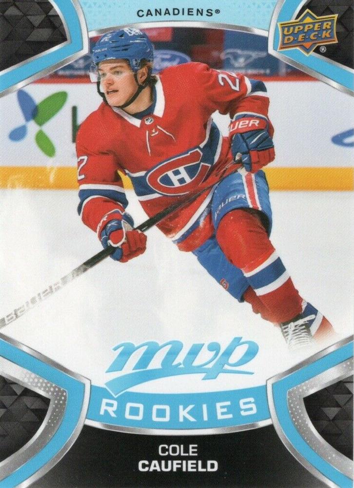 Cole Caufield Rookie #243 Montreal Canadiens | 2021-22 Upper Deck MVP