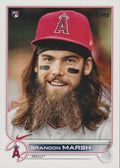 Brandon Marsh #243 Los Angeles Angels (Portrait) | 2022 Topps