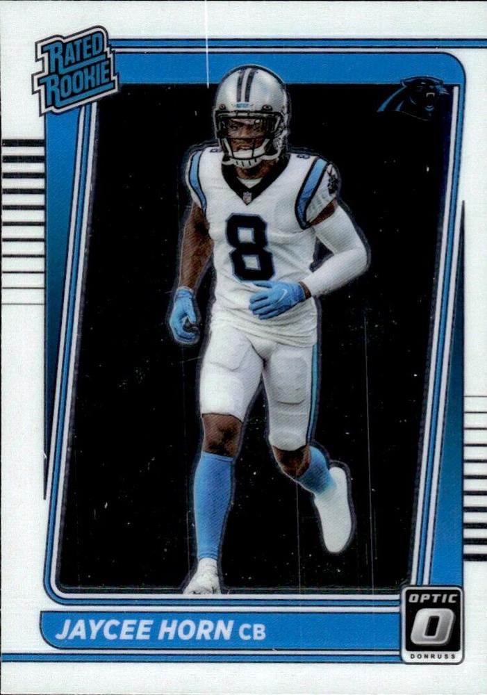 Jaycee Horn #243 Carolina Panthers | 2021 Donruss Optic | NFL Football