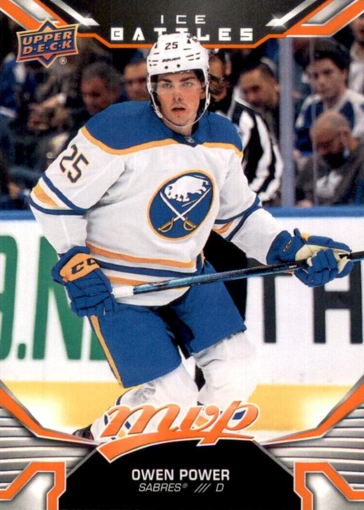 Owen Power Rookie #243 Buffalo Sabres | 2022-23 Upper Deck MVP Ice Battles