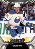 Owen Power Rookie #243 Buffalo Sabres | 2022-23 Upper Deck MVP Silver Script