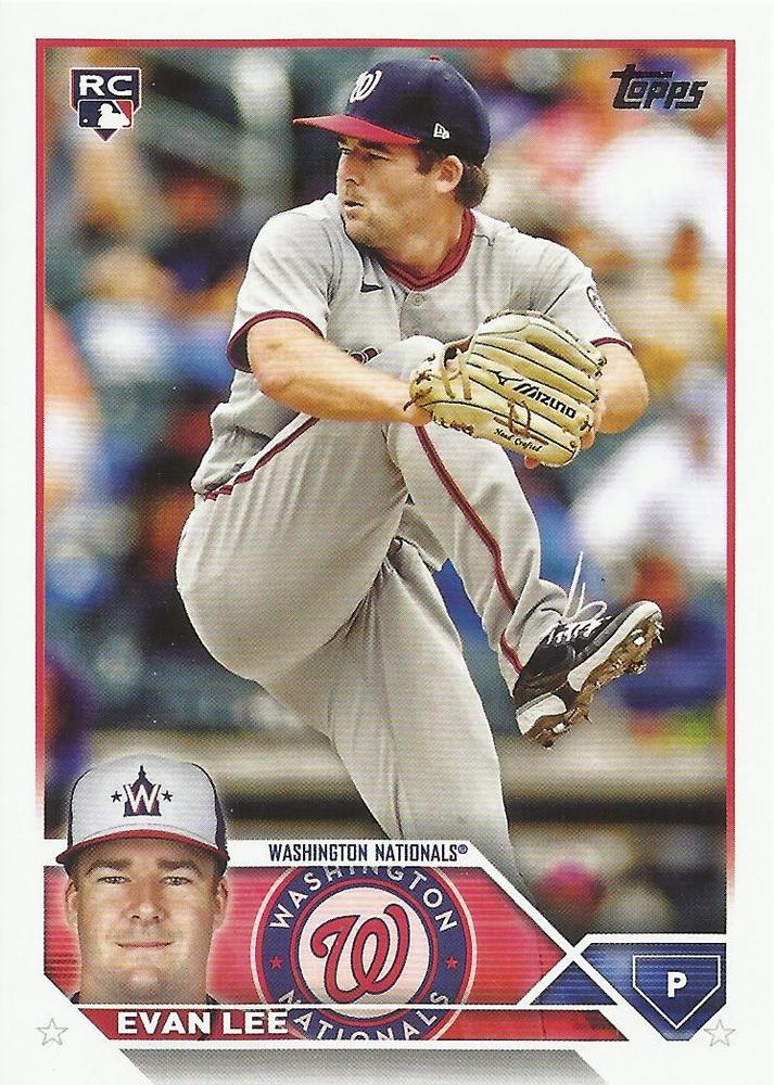Evan Lee #243 Washington Nationals | 2023 Topps