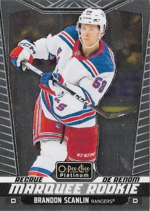 Brandon Scanlin #243 New York Rangers | 2024-25 O-Pee-Chee Platinum