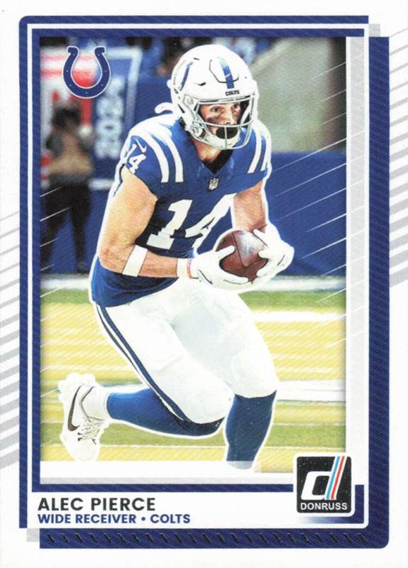 Alec Pierce #243 Indianapolis Colts | 2025 Donruss | NFL Football