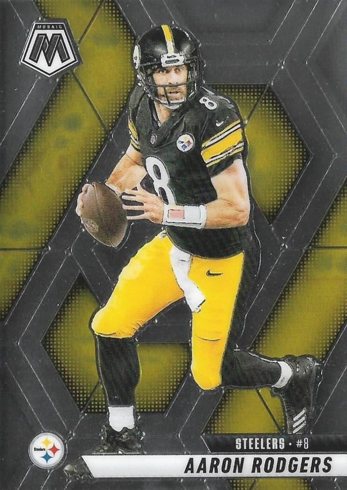 Aaron Rodgers #243 Pittsburgh Steelers | 2025 Panini Mosaic | NFL Football