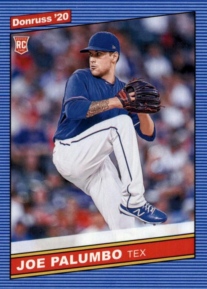 Joe Palumbo #244 Texas Rangers | 2020 Donruss