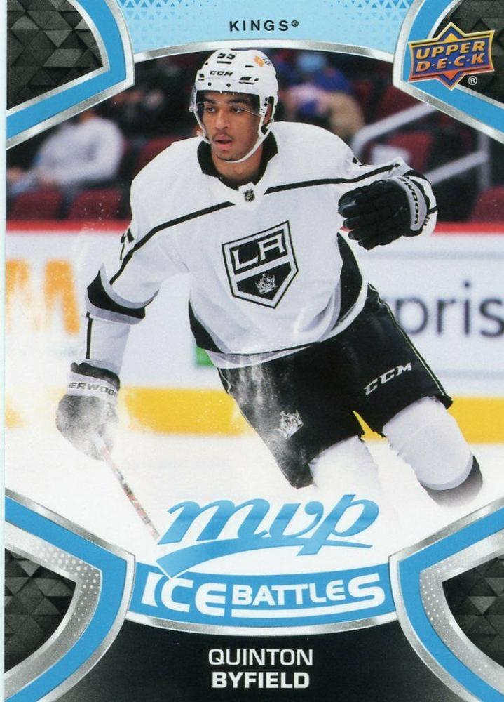Quinton Byfield Rookie #244 Los Angeles Kings | 2021-22 Upper Deck MVP Ice Battles