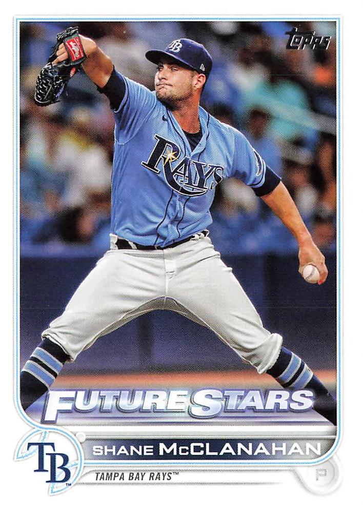 Shane McClanahan #244 Tampa Bay Rays | 2022 Topps