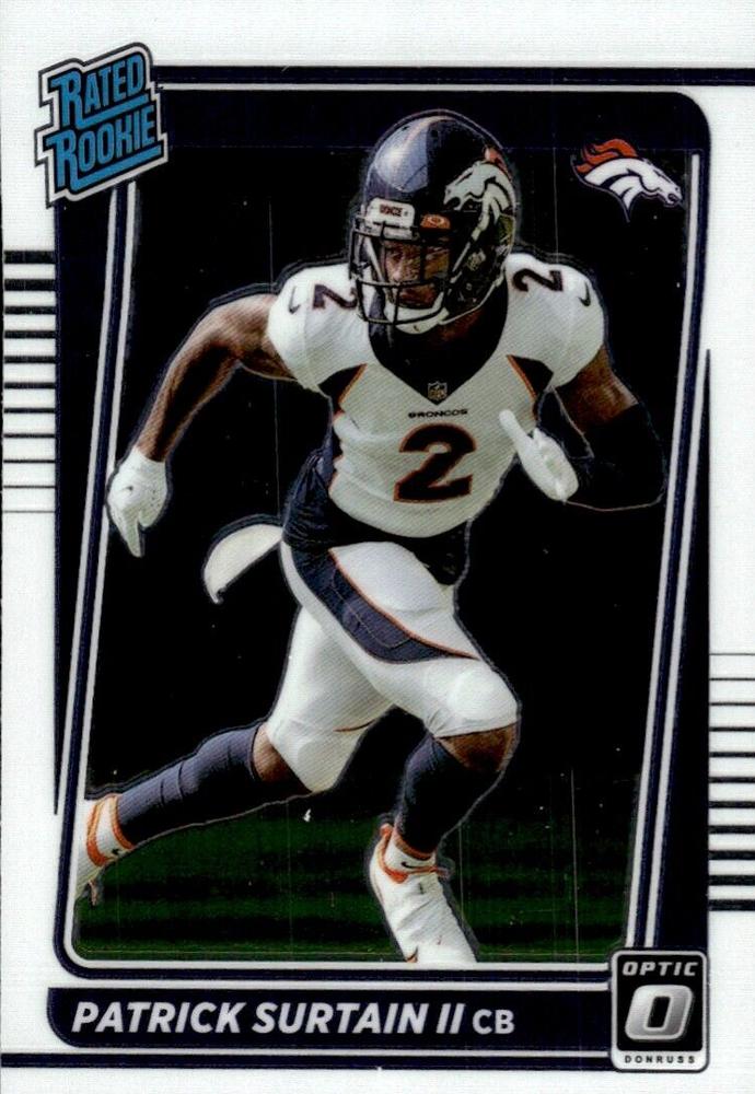 Patrick Surtain II #244 Denver Broncos | 2021 Donruss Optic | NFL Football