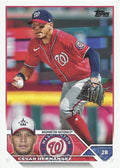 Cesar Hernandez #244 Washington Nationals | 2023 Topps