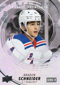 Braden Schneider #244 New York Rangers | 2022-23 Upper Deck Trilogy