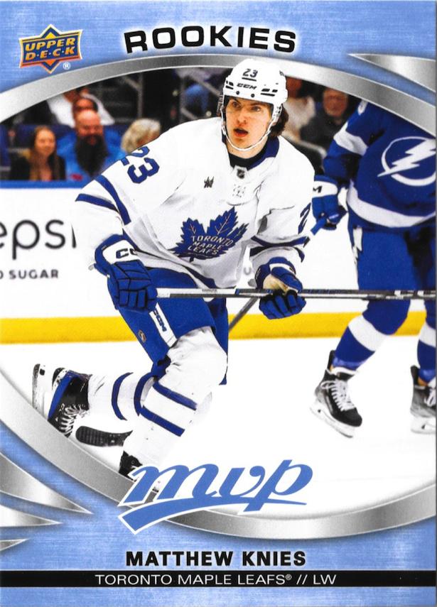 Matthew Knies Rookie #244 Toronto Maple Leafs | 2023-24 Upper Deck MVP