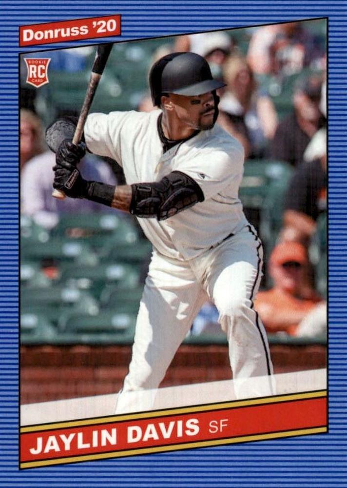 Jaylin Davis #245 San Francisco Giants | 2020 Donruss