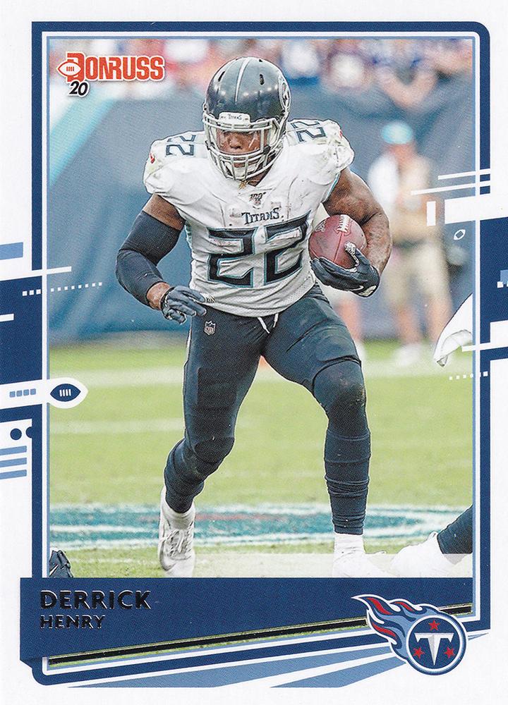 Derrick Henry #245 Tennessee Titans | 2020 Panini Donruss | NFL Football