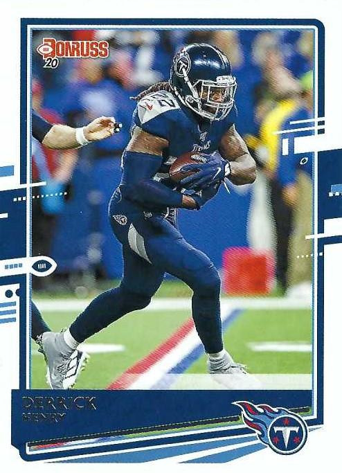 Derrick Henry #245 Tennessee Titans (Blue jersey) | 2020 Panini Donruss | NFL Football