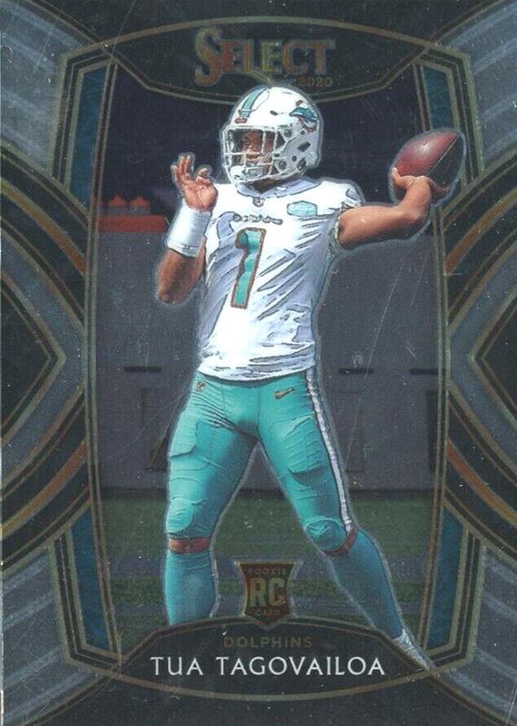 Tua Tagovailoa #245 Miami Dolphins | 2020 Panini Select |  | NFL Football
