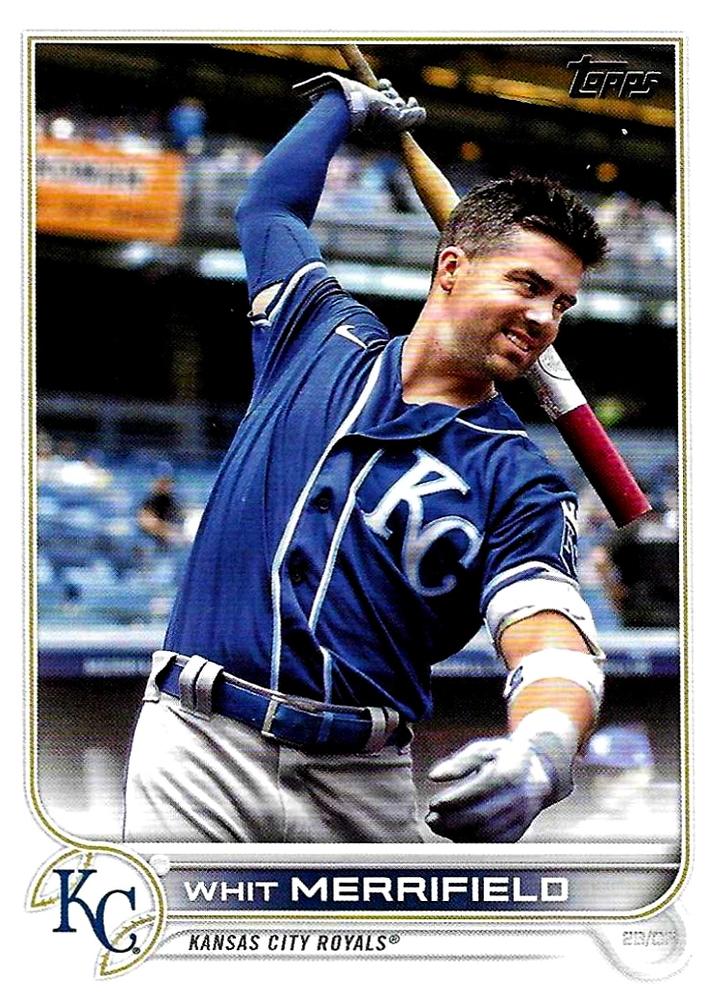 Whit Merrifield #245 Kansas City Royals (Holding bat) | 2022 Topps