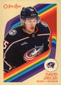 David Jiricek #245 Columbus Blue Jackets | 2023-24 O-Pee-Chee Retro