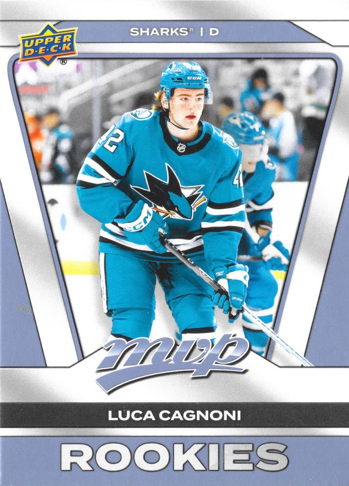 Luca Cagnoni #245 San Jose Sharks | 2025-26 Upper Deck MVP