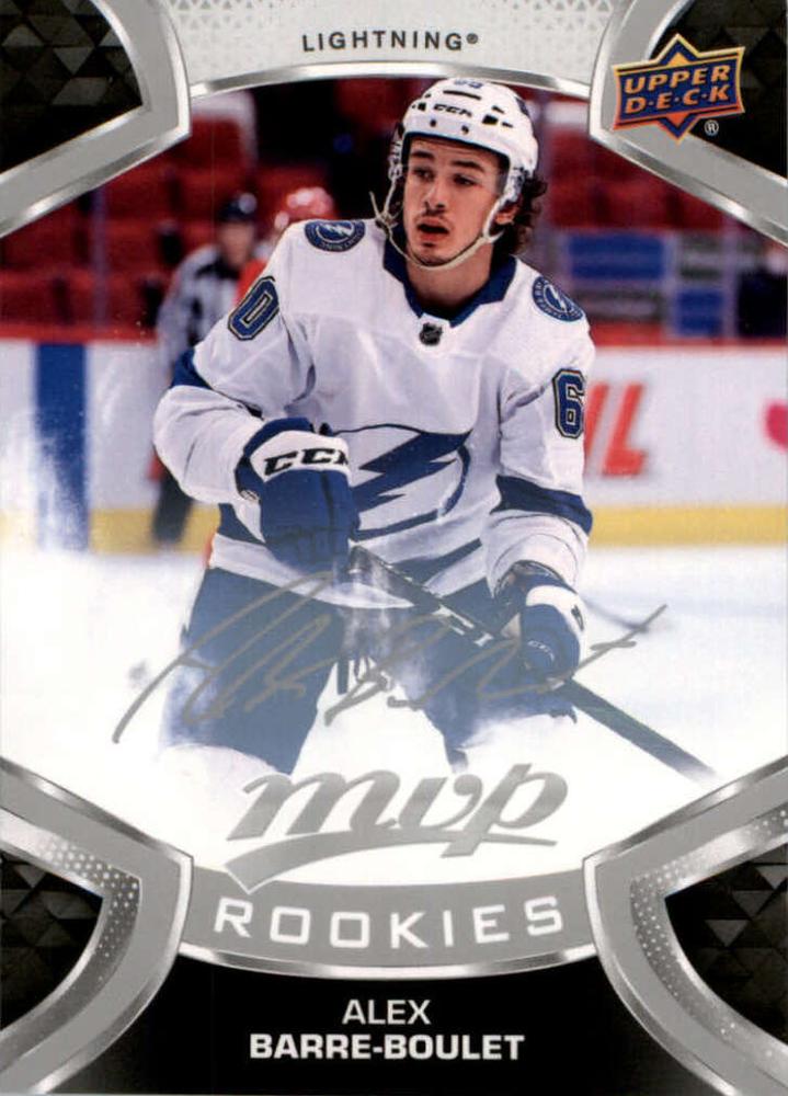 Alex Barre-Boulet Rookie #246 Tampa Bay Lightning | 2021-22 Upper Deck MVP Silver Script
