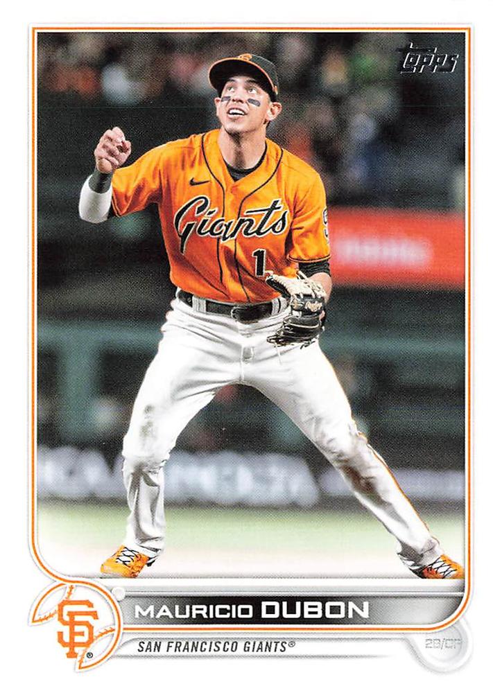 Mauricio Dubon #246 San Francisco Giants | 2022 Topps