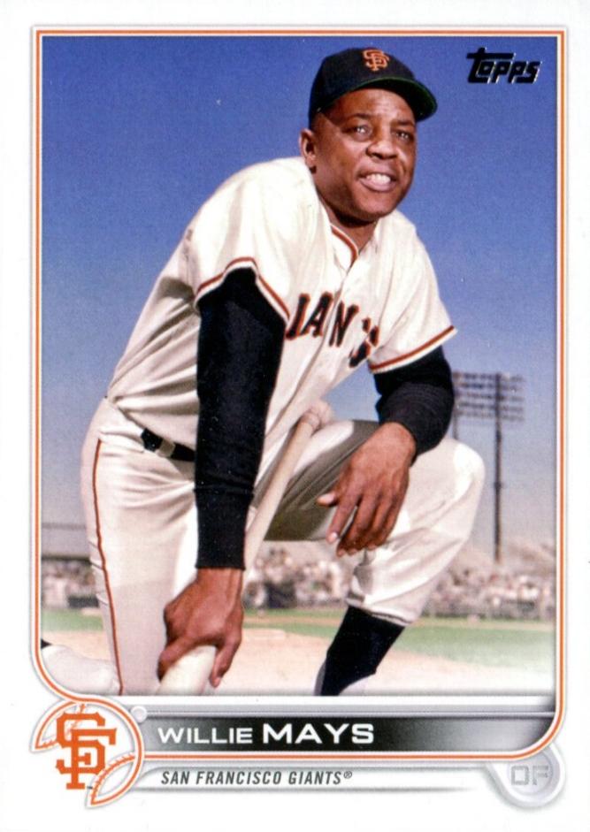 Willie Mays #246 San Francisco Giants (Legend) | 2022 Topps
