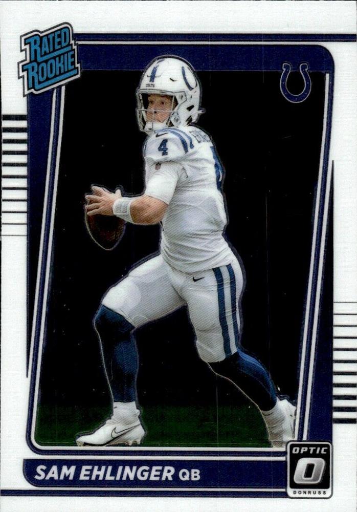 Sam Ehlinger #246 Indianapolis Colts | 2021 Donruss Optic | NFL Football