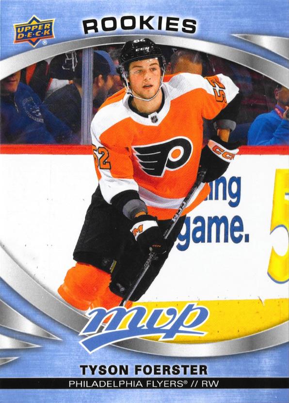 Tyson Foerster Rookie #246 Philadelphia Flyers | 2023-24 Upper Deck MVP