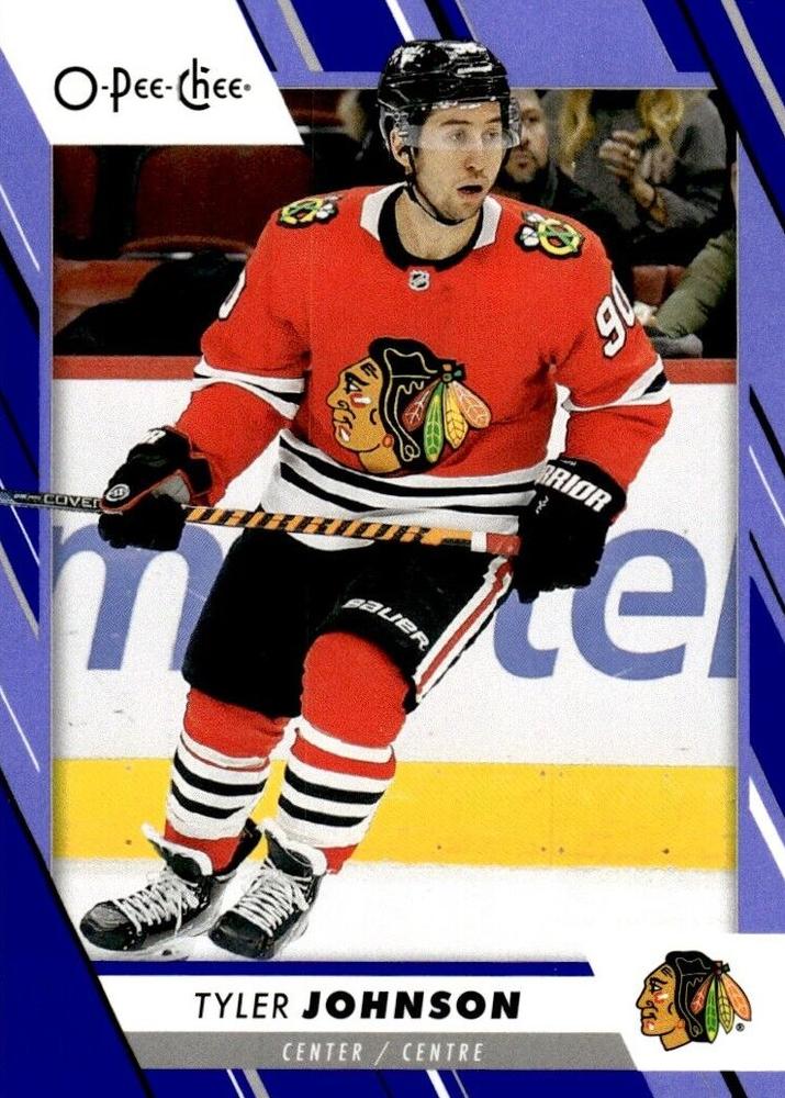 Tyler Johnson #246 Chicago Blackhawks | 2023-24 O-Pee-Chee Blue Border