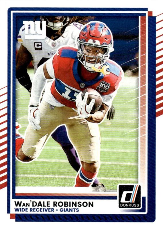 Wan'Dale Robinson #246 New York Giants | 2025 Donruss | NFL Football