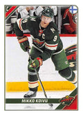 Mikko Koivu #247 Minnesota Wild | 2019-20 Topps NHL Sticker Collection