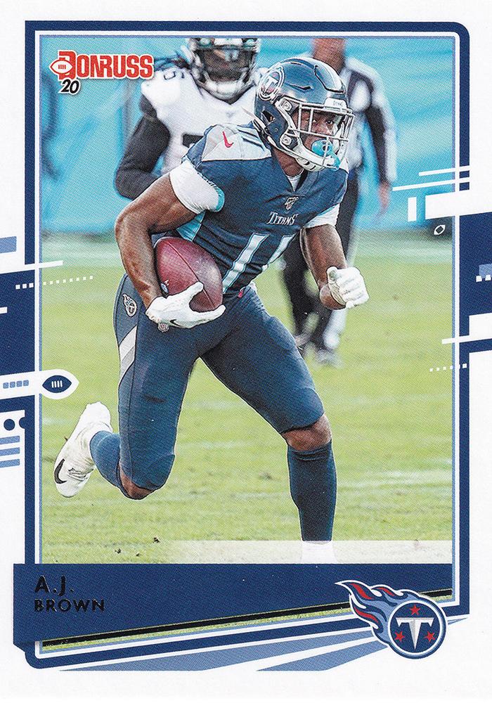 A.J. Brown #247 Tennessee Titans | 2020 Panini Donruss | NFL Football