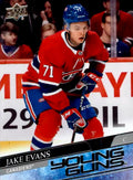 Jake Evans #247 Montreal Canadiens | 2020-21 Upper Deck