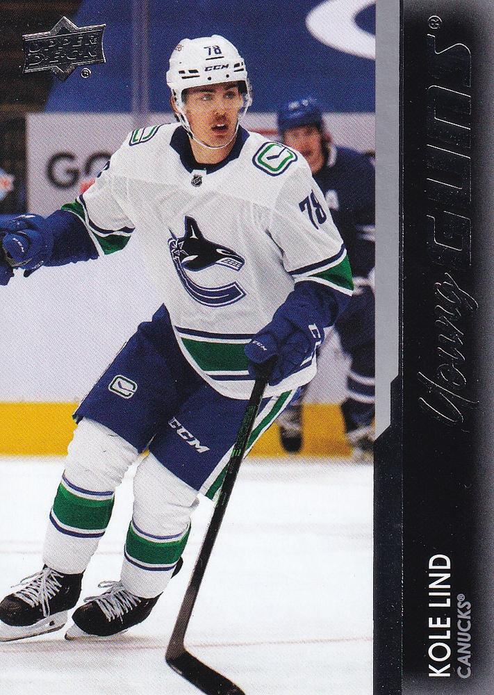 Kole Lind #247 Vancouver Canucks | 2021-22 Upper Deck