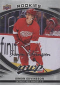 Simon Edvinsson Rookie #247 Detroit Red Wings | 2023-24 Upper Deck MVP Silver Script