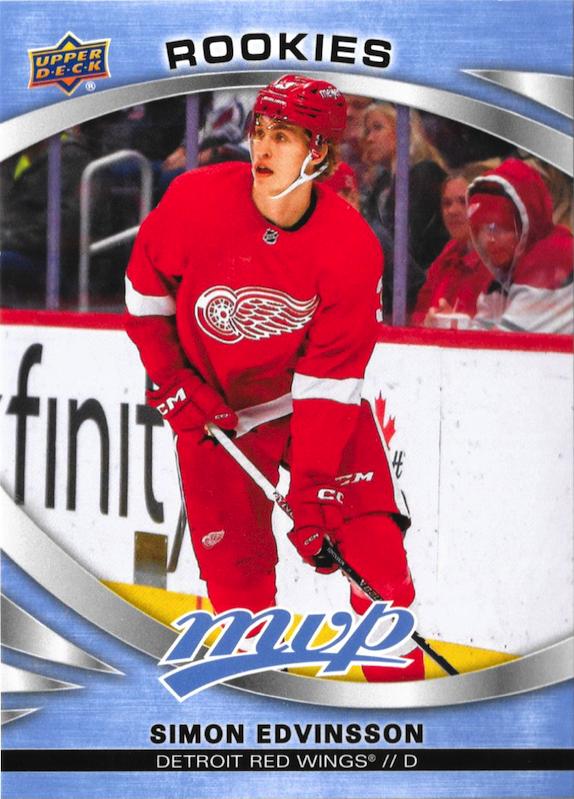 Simon Edvinsson Rookie #247 Detroit Red Wings | 2023-24 Upper Deck MVP
