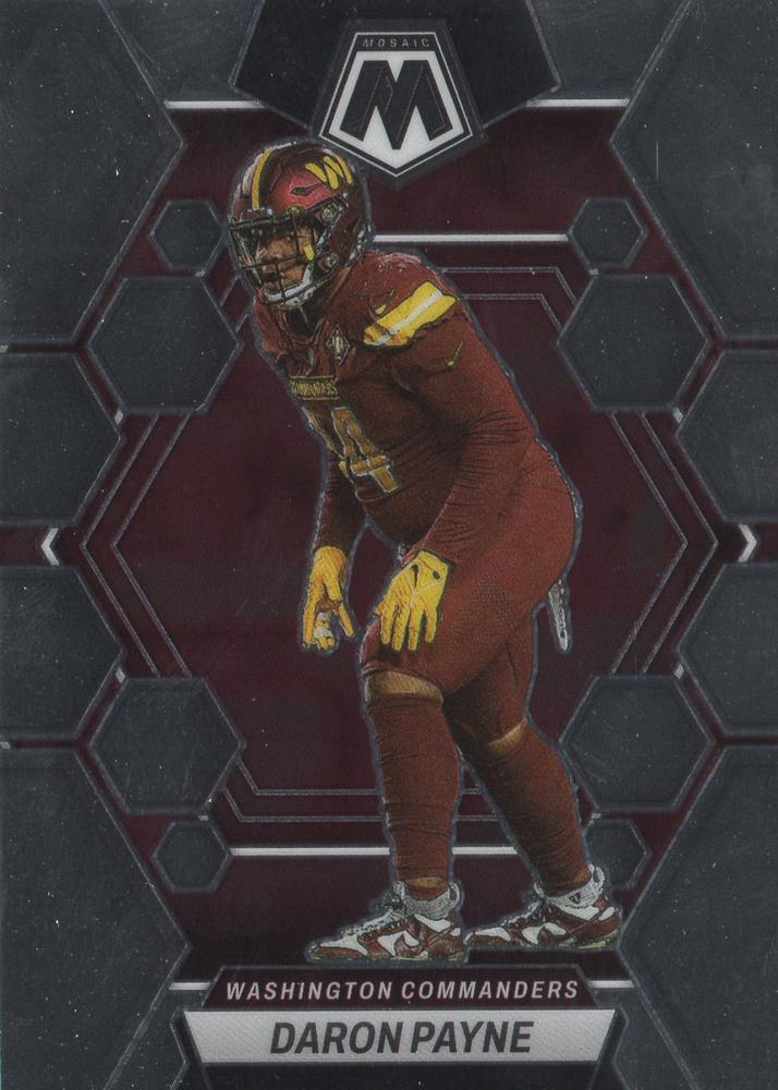 Daron Payne #247 Washington Commanders | 2023 Panini Mosaic | NFL Football