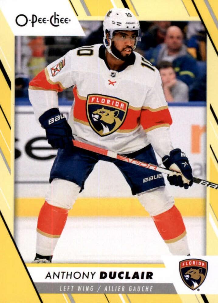 Anthony Duclair #247 Florida Panthers | 2023-24 O-Pee-Chee Yellow Border