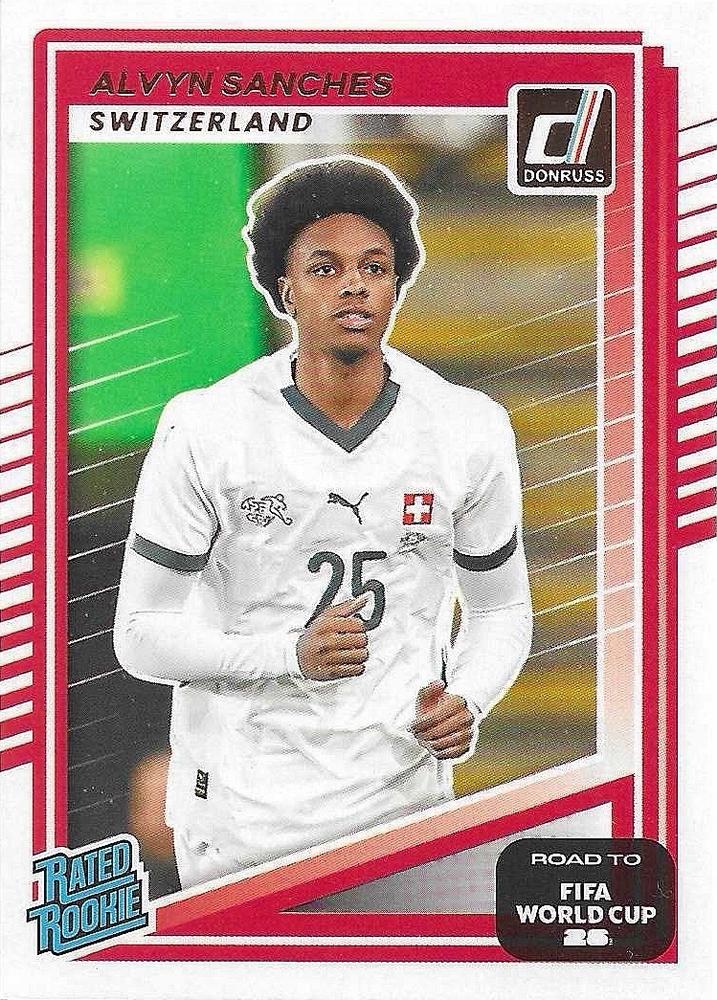 Alvyn Sanches #247 Switzerland | 2025-26 Donruss Road to FIFA World Cup