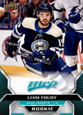 Liam Foudy Rookie #248 Columbus Blue Jackets | 2020-21 Upper Deck MVP