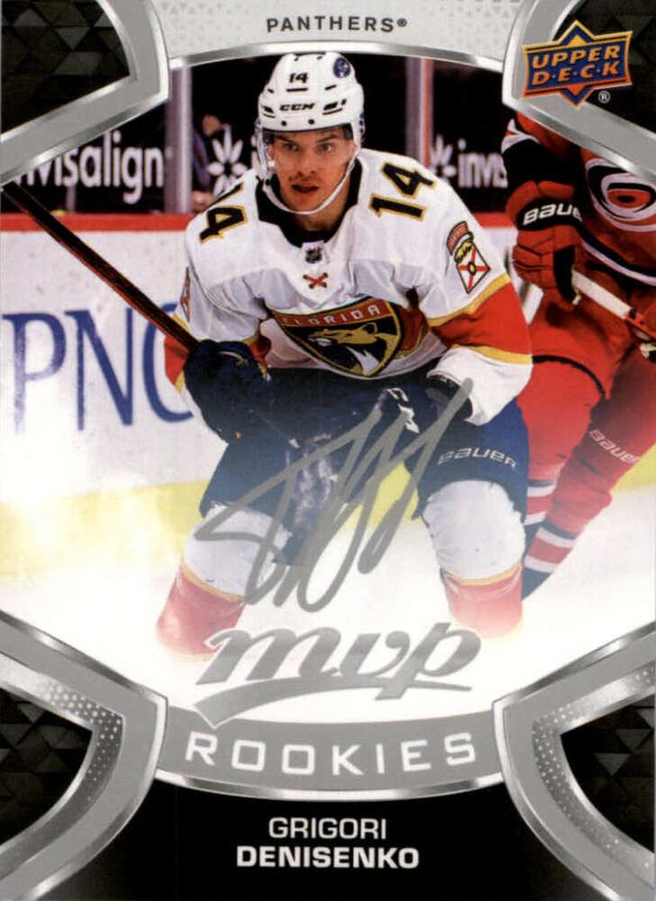 Grigori Denisenko Rookie #248 Florida Panthers | 2021-22 Upper Deck MVP Silver Script