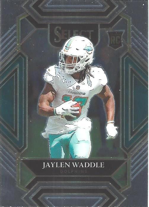 Jaylen Waddle #248 Miami Dolphins | 2021 Panini Select |  | NFL Football