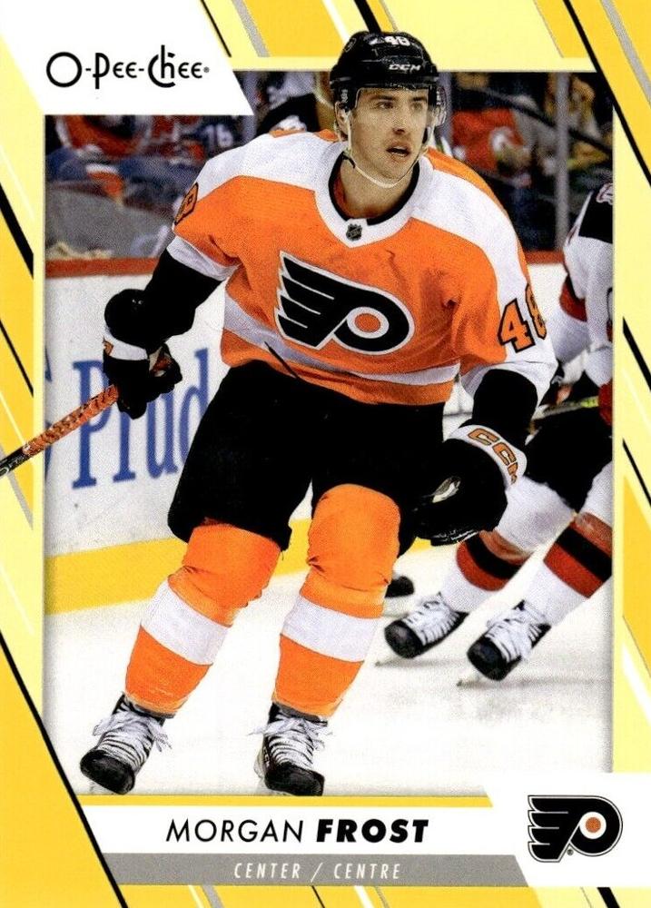 Morgan Frost #248 Philadelphia Flyers | 2023-24 O-Pee-Chee Yellow Border