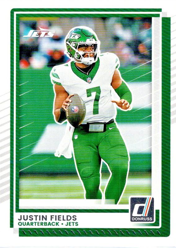 Justin Fields #248 New York Jets | 2025 Donruss | NFL Football