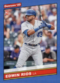 Edwin Rios #249 Los Angeles Dodgers | 2020 Donruss