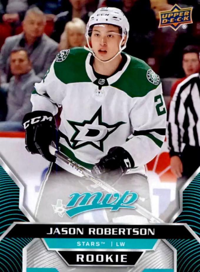Jason Robertson Rookie #249 Dallas Stars | 2020-21 Upper Deck MVP