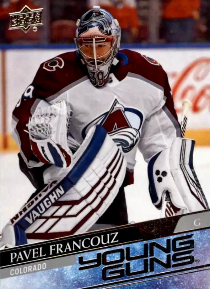 Pavel Francouz #249 Colorado Avalanche | 2020-21 Upper Deck